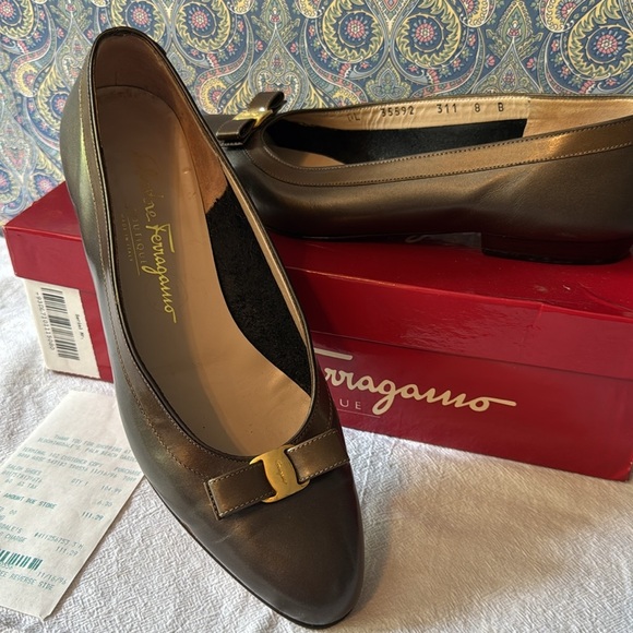 Classic Salvatore Ferragamo LICEO SZ8 Flats - Picture 2 of 6
